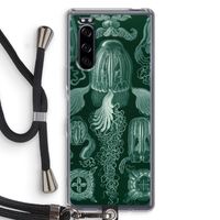 Haeckel Cubomedusae: Sony Xperia 5 Transparant Hoesje met koord