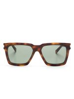 Saint Laurent Eyewear lunettes de soleil Wellington - Marron