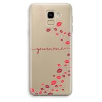 Kusjes: Samsung Galaxy J6 (2018) Transparant Hoesje