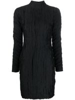 Rodebjer robe à effet froissé - Noir