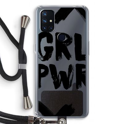 Girl Power #2: OnePlus Nord N10 5G Transparant Hoesje met koord
