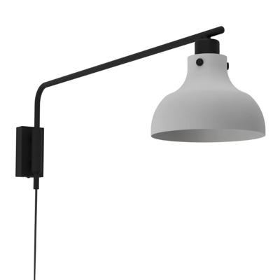 Eglo Grijze wandlampMatlock met zwart - 43843