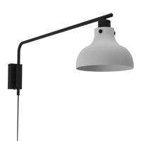 Eglo Grijze wandlampMatlock met zwart - 43843