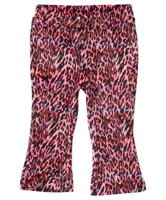 flared fit broek velvet print flared fit broek velvet print