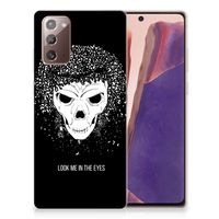 Silicone Back Case Samsung Note 20 Skull Hair - thumbnail