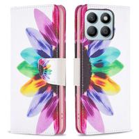 Honor X8b Wonder Series Portemonnee Hoesje - Bloem - thumbnail