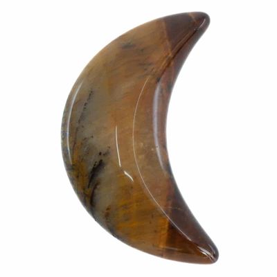 Edelstenen Maan Tijgeroog - 3 cm