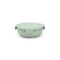 Brabantia Make & Take salade lunchkom 1,3 liter, kunststof - Jade Green