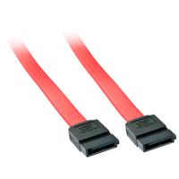 LINDY HDD Aansluitkabel [1x SATA-stekker 7-polig - 1x SATA-stekker 7-polig] 0.70 m Rood - thumbnail