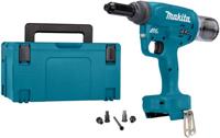 Makita drv250zj 18v blindklinknageltang t/m 6,4 mm | zonder accu's en lader - drv250zj