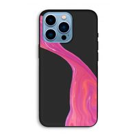Paarse stroom: iPhone 13 Pro Max Biologisch afbreekbaar hoesje