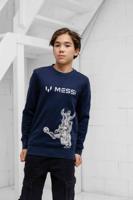Vingino X Messi Celebration Sweater Kids Donkerblauw - Maat 176 - Kleur: Donkerblauw | Soccerfanshop