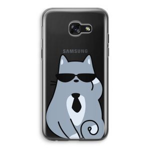 Cool cat: Samsung Galaxy A5 (2017) Transparant Hoesje