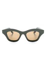 Lapima lunettes de soleil Tessa Petit à monture carrée - Vert - thumbnail