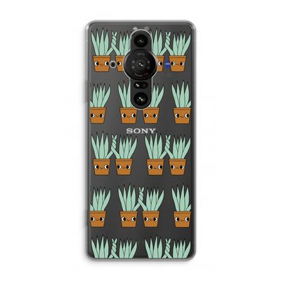 Sansevieria: Sony Xperia Pro-I Transparant Hoesje