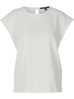 Mouwloze blouse Van UP! wit
