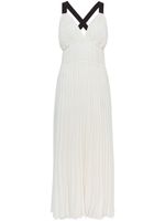 Proenza Schouler White Label robe sans manches Broomstick à plis - Blanc - thumbnail