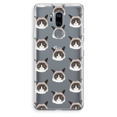 It's a Purrr Case: LG G7 Thinq Transparant Hoesje