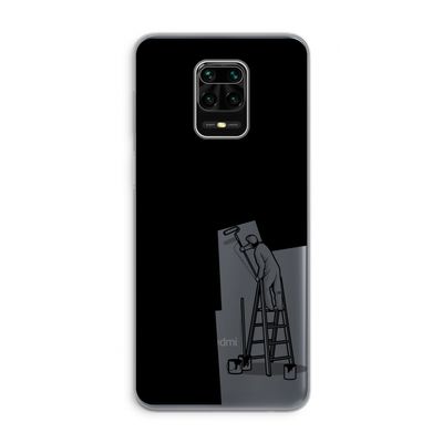 Musketon Painter: Xiaomi Redmi Note 9 Pro Transparant Hoesje