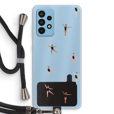 Dancing #1: Samsung Galaxy A52 Transparant Hoesje met koord
