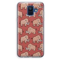 Mammoet: Samsung Galaxy A6 (2018) Transparant Hoesje