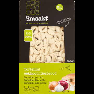 Smaakt Bio Tortellini Eekhoorntjesbrood 250 g bij Jumbo