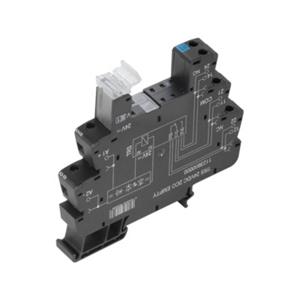 Weidmüller TRS 120VAC RC 2CO EMPTY Relaissocket Met display, LED Geschikt voor serie: Weidmüller serie Termseries (b x h x d) 12.8 x 89.6 x 88 mm 10 stuk(s)