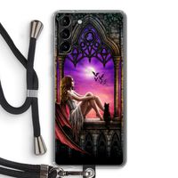 Kinderen van de nacht: Samsung Galaxy S21 Plus Transparant Hoesje met koord
