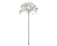 Micro LED starburst d35h75 cm wit/warm wit - Lumineo