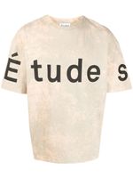 Etudes t-shirt à logo imprimé - Tons neutres