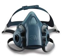 3M 7502 Halfgelaatsmasker - Maat M