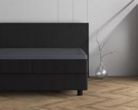 Dreamhouse Dubbel Jersey 220 gr. Topper Hoeslaken Antraciet 140 x 200/220 cm