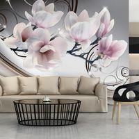 Zelfklevend fotobehang - Schoonheid van Magnolia, 8 maten, premium print - thumbnail