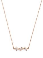 Dana Rebecca Designs collier Alexa Jordyn en or rose 14ct pavé de diamants - thumbnail