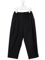 Douuod Kids pantalon en coton à plis - Bleu