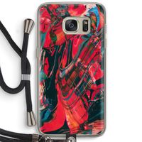Endless Descent: Samsung Galaxy S7 Transparant Hoesje met koord