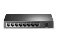 TP-Link TL-SG1008P Managed Gigabit Ethernet (10/100/1000) Power over Ethernet (PoE) Grijs