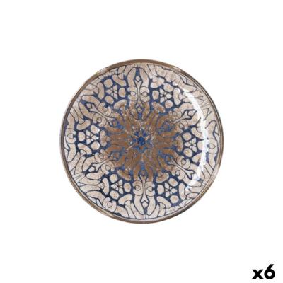 Dessertbord Bidasoa Deneb Hydrozero Bruin Keramisch Ø 21 cm (6 Stuks)