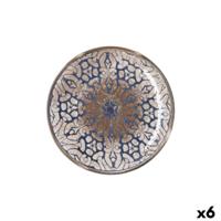 Dessertbord Bidasoa Deneb Hydrozero Bruin Keramisch Ø 21 cm (6 Stuks)