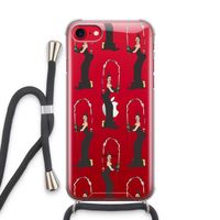 Pop Some Kim: iPhone SE 2020 Transparant Hoesje met koord