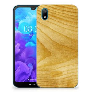 Huawei Y5 (2019) Bumper Hoesje Licht Hout