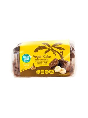 Terrasana Vegan cake banaan & walnoot bio