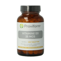 Vitamine D3 25 mcg (1000IE) 300 Tabletten