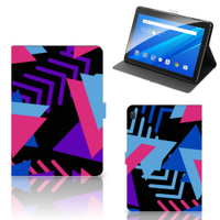 Lenovo Tab E10 Tablet Beschermhoes Funky Triangle - thumbnail