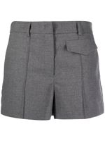 Blanca Vita short Salicaria à taille mi-haute - Gris