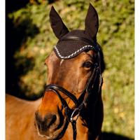 Vliegennetje met oren zwart