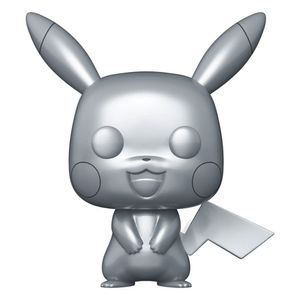 Pokémon POP! Games Vinyl Figure Pikachu Silver Edition 9 cm