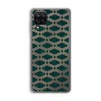 Moroccan tiles: Samsung Galaxy A12 Transparant Hoesje