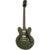 Epiphone ES-335 Olive Drab semi-akoestische gitaar met premium gigbag