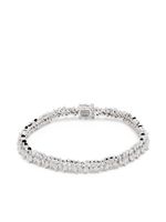 Suzanne Kalan bracelet Princess en or blanc 18ct pavé de diamants - Argent